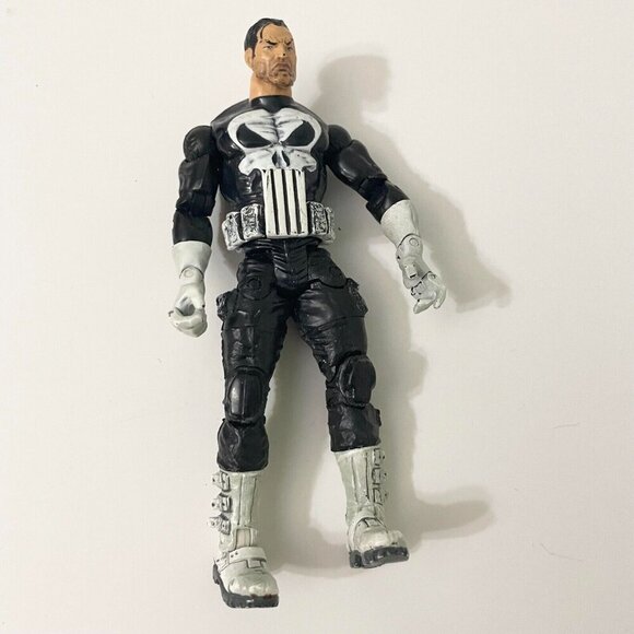 2003 Marvel Legends Series IV 4 The Punisher Action Figure Toy Biz Flaws - Picture 16 of 16